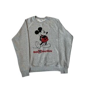 2023 Walt Disney World Mickey Mouse Gray Disney Sweatshirt‎ Adult Medium NWT